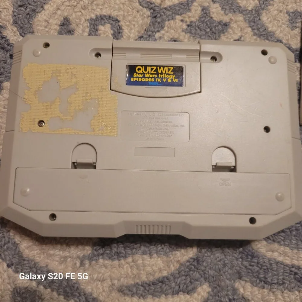 Vintage Star Wars Quiz Wiz